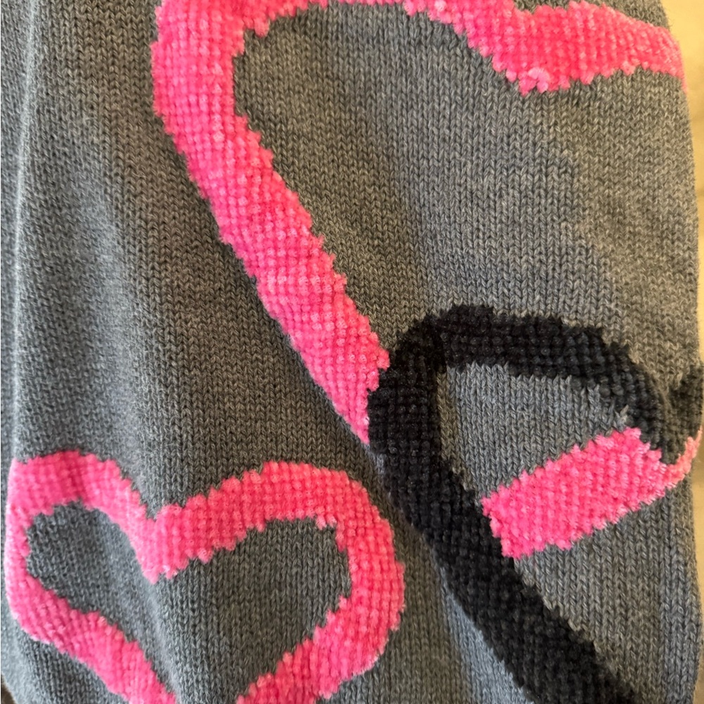 NWT Splendid Collection Heart Sweater S - Picture 5 of 5